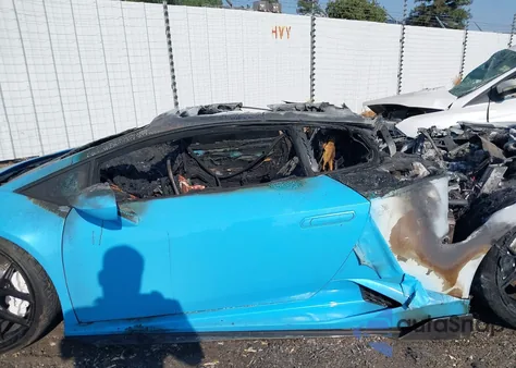 2017 Lamborghini Huracan Lp580-2 из США, поврежденный, VIN ZHWUC2ZF7HLA06751